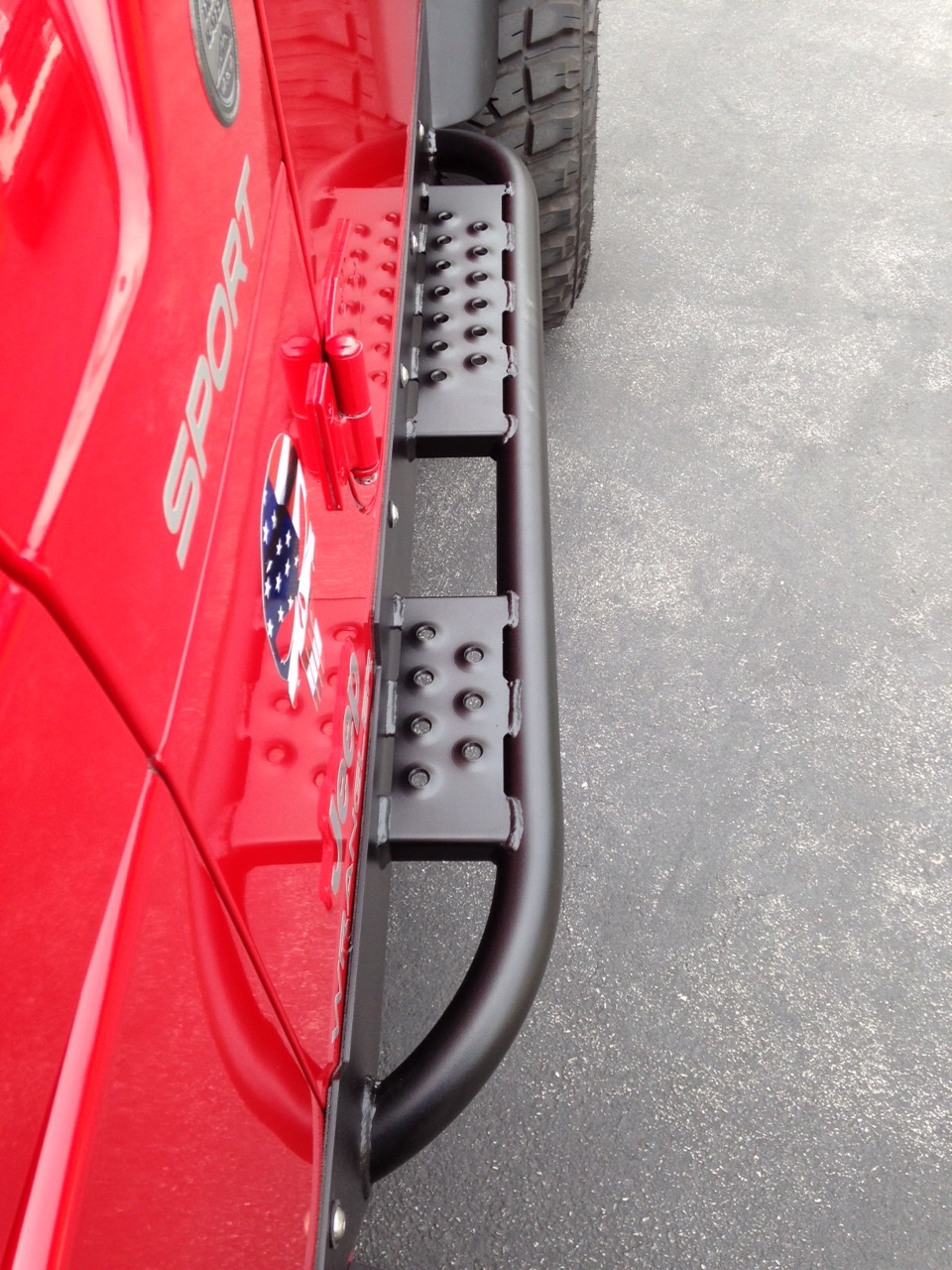 TJ Rocker Panels Hyline Offroad